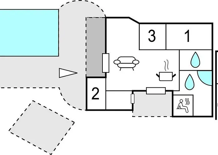 Lovely In With Kitchen Prázdninový dům Saltum